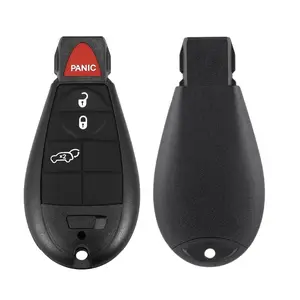 2014-2019 Jeep Cherokee / 4-Button Fobik Key w/ Hatch / GQ4-53T (AFTERMARKET)