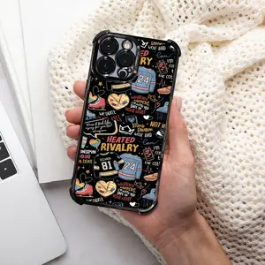 Heated Rivalry Phone Case, Electroplated Protective Cover with Enhanced Cushioning and Impact Resistance for iPhone 17 PRO MAX and iPhone 16 15 14 13 12 11 PRO MAX PLUS and iPhone 16E 17 AIR Series