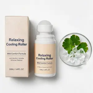 Soothing Cooling Roll-On Essence - Skincare Tool for Legs, Provides Comfort, Smoothness, Moisturization and Gentle Care with Refreshing Application