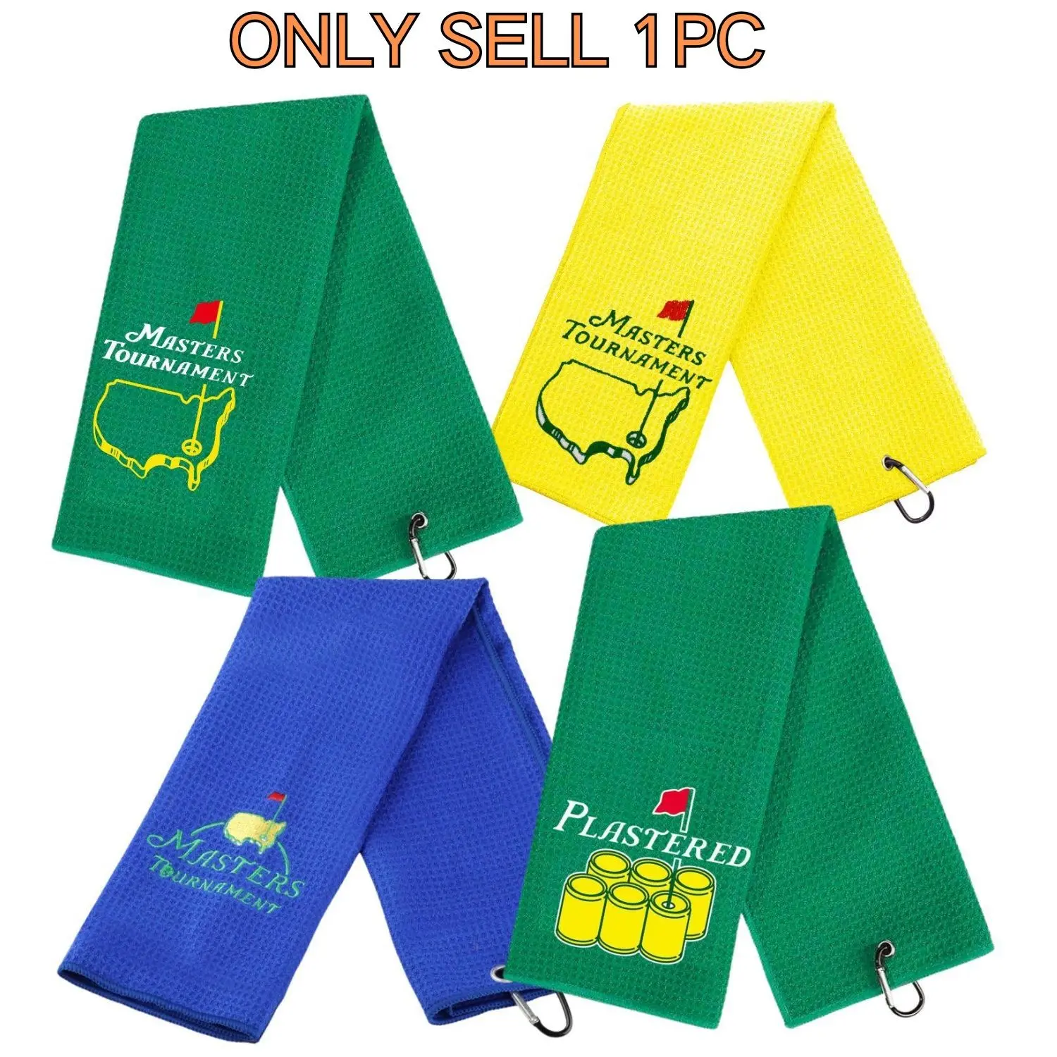 Golf Towel, Golf Towel with Clip, Fun Golf Towel for Golf Bags, Gift for Men Husband Boyfriend Dad, Birthday Gifts for Golf Fan, Golf Accessories, Golf Gift Accessory