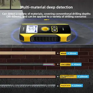 Wall Scanner WD 01 Premium Detector for Metal Rebar and Electrical Wires - Wall Inside Detection Tool for Home Improvement