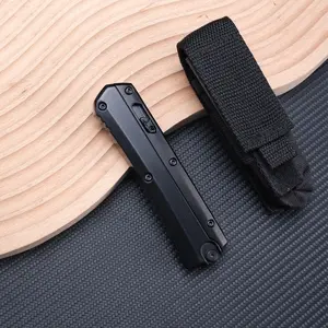 GK Outdoor folding knife, zinc alloy handle, high hardness and corrosion-resistant blade, suitable for outdoor camping, driving, fishing. It is an EDC portable tool, cutting tool, and a great gift