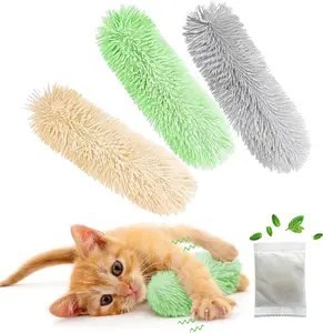 3 Pcs Interactive Cat Toys Cat Pillows, Soft and Durable Crinkle Sound Catnip Toys, for Indoor Cats Funny Kitten Toys Exercise