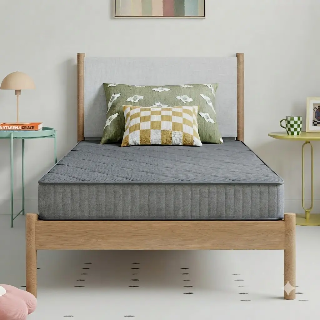 Avenco Misty 6 Inch Twin Cooling Memory Foam Innerspring Hybrid Mattress Medium Support Breathable Bed in a Box