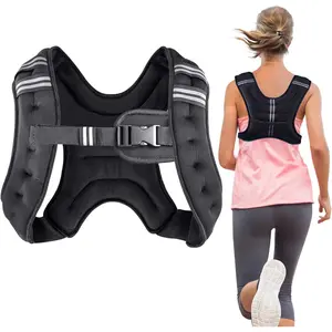 Weighted Vest Weight Vest for Men Women Kids Weights Included, Body Weight Vests Adjustable for Running, Training Workout, Jogging, Walking Henkelion