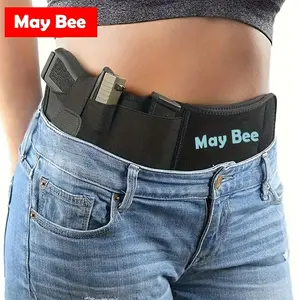 Concealed Carry Bellyband Holster - Men's Holster, Women's Holster, Waist Holster Suitable for LCP, S&W M&P 40 Shield Bodyguard, Sig Sauer, Beretta, 1