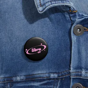 libra picky. (light pink) button (black)