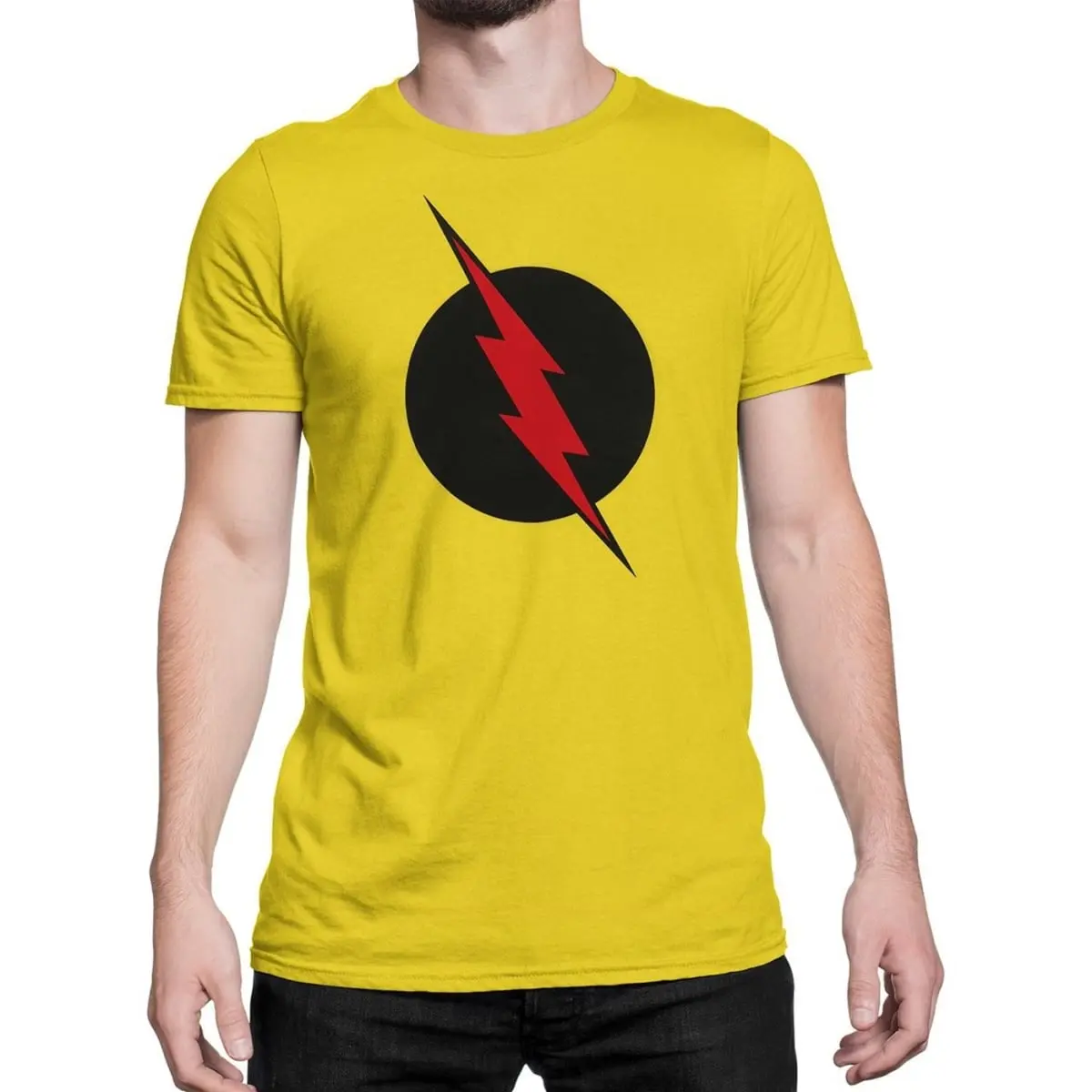 Reverse Flash tsflashreverseL Reverse Flash Mens T-Shirt - Large