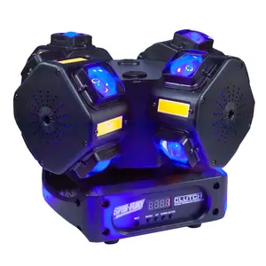 Clutch SPIN-FURY 200W RGBW LED Motion Strobe/Laser Light Fixture