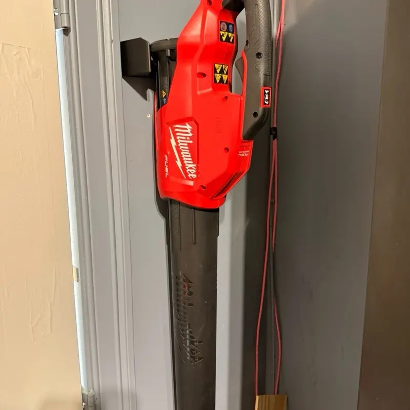 Wall Mount for Milwaukee M18 Fuel Leaf Blower - Compatible with 2724-20 & 2724-21 Handle Impact