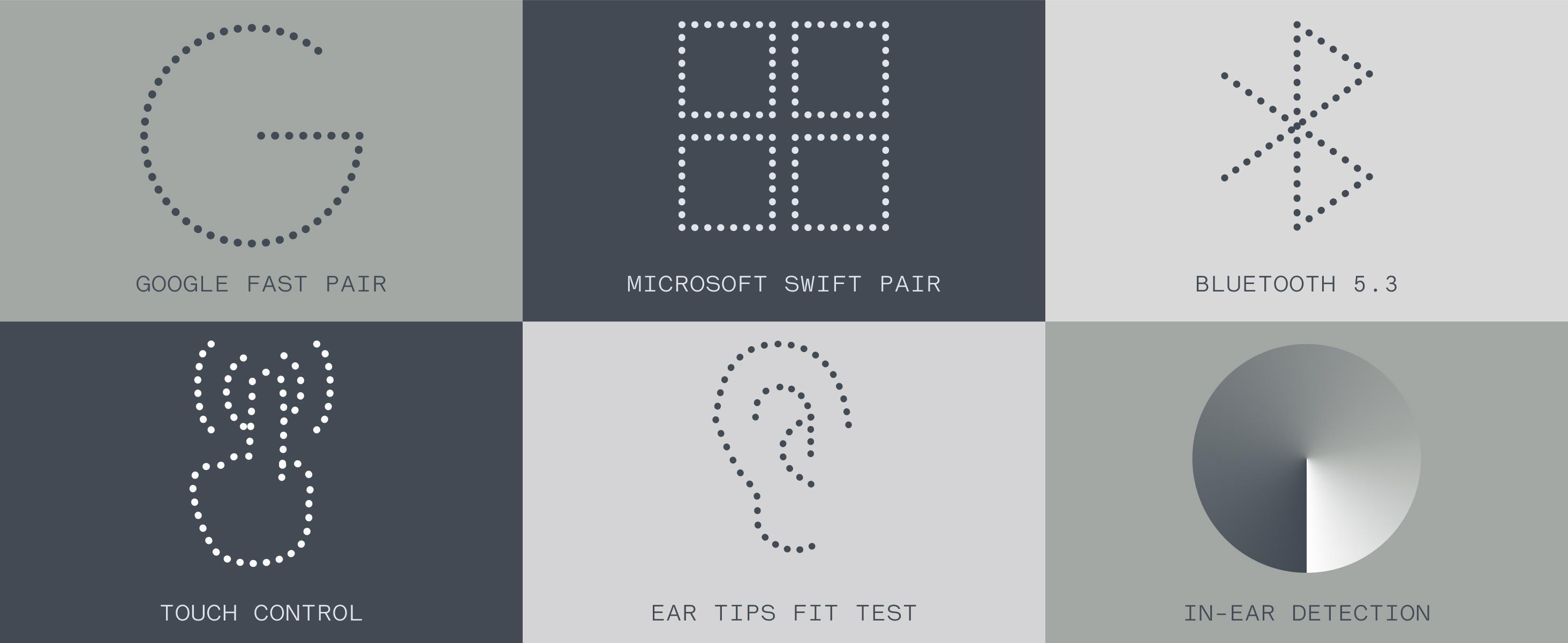 「CMF Buds Pro 2」 Wireless Earbuds with Adjustable Noise Cancellation, ChatGPT Integration, Hi-Res Audio with LDAC, Electronic Headset, 50 dB Hybrid Noise Cancelling, IP55 Waterproof, 43H Play Time, 6 HD Mics Headphones