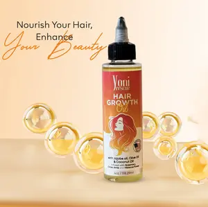 Yoni Rescue Hair Growth Oil - Nourishing Formula with Jojoba, Coconut, Argan & Fenugreek infused for strengthening and Growth
