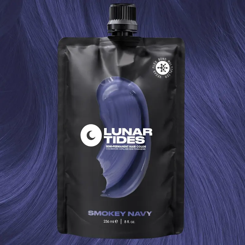 Smokey Navy Semi-Permanent Hair Color (4 fl. oz) Hair Dye