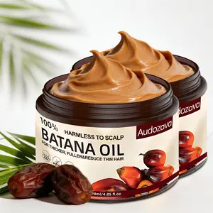 100% Pure Organic Batana Oil (Dr. Sebi Inspired) for Hair Growth with Keratin & Coffee Extract - Thickening & Nourishing Treatment
