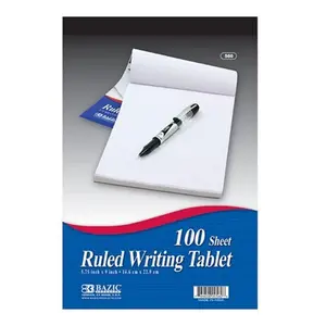 212 MAIN Ruled Writing Tablet - 100 Ct, 6" x 9" Ruled Lines Sheets, Case of 48, Ideal for School (Computers & Office Equipment, Office Stationery & Supplies, Notebooks & Paper)