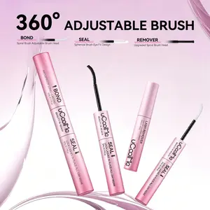 2.0 pro uCoolMe 3In1 Lash Bond & Seal, Waterproof Strong-Hold for Cluster Lashes, Super Easy for Beginners, Windproof With Lash Remover, Spring Beauty Essential longlasting
