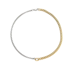 OPPOSITES ATTRACT CHAIN NECKLACE