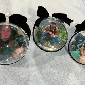 Personalized Memorial Ornament | In Loving Memory | Custom Photo Christmas Ornament