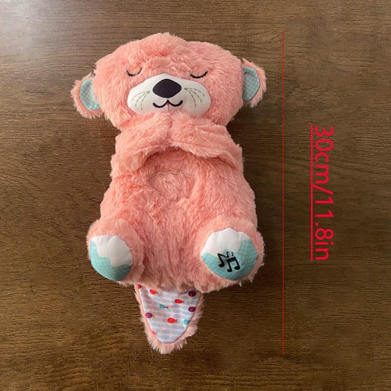 ACCE Stress Relief Koala Breathing Plush Toy, Calming StuffedAnimal with Music Lights & Rhythmic Breathing Action, Sleep Aid Doll, Musical Light Up