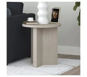 Hudson&Canal Anders 20" Wide Round Side Table