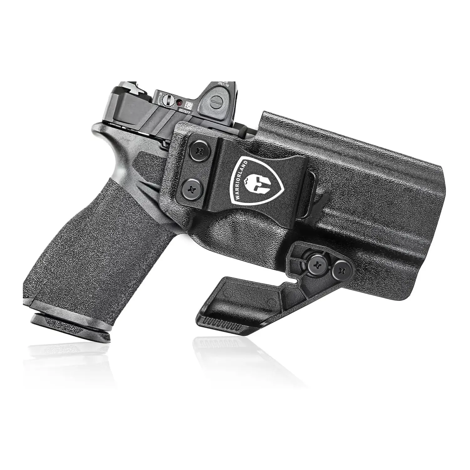 WARRIORLAND IWB Kydex Holster Custom Fit for Springfield Echelon 4.0C & 4.5F, Optics Cut with Concealment Claw, Adjustable Cant & Retention for Concealed Carry, Right Hand, Tactical Gear, Lightweight, Precise Fit, Inside Waistband For Discreet Carry, No