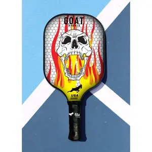 G.O.A.T. Paddle Fuego Skull Pickleball Paddle