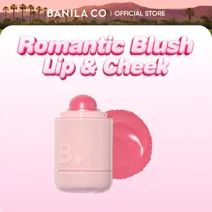 BANILA CO Romantic Blush Lip & Cheek | 20 Shades, Moisturizing Hyaluronic Acid, Buildable Velvet Finish, High-Pigment, Blush + Lip Tint, K-Beauty Made in Korea