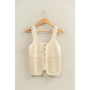 Remi Crochet Vest