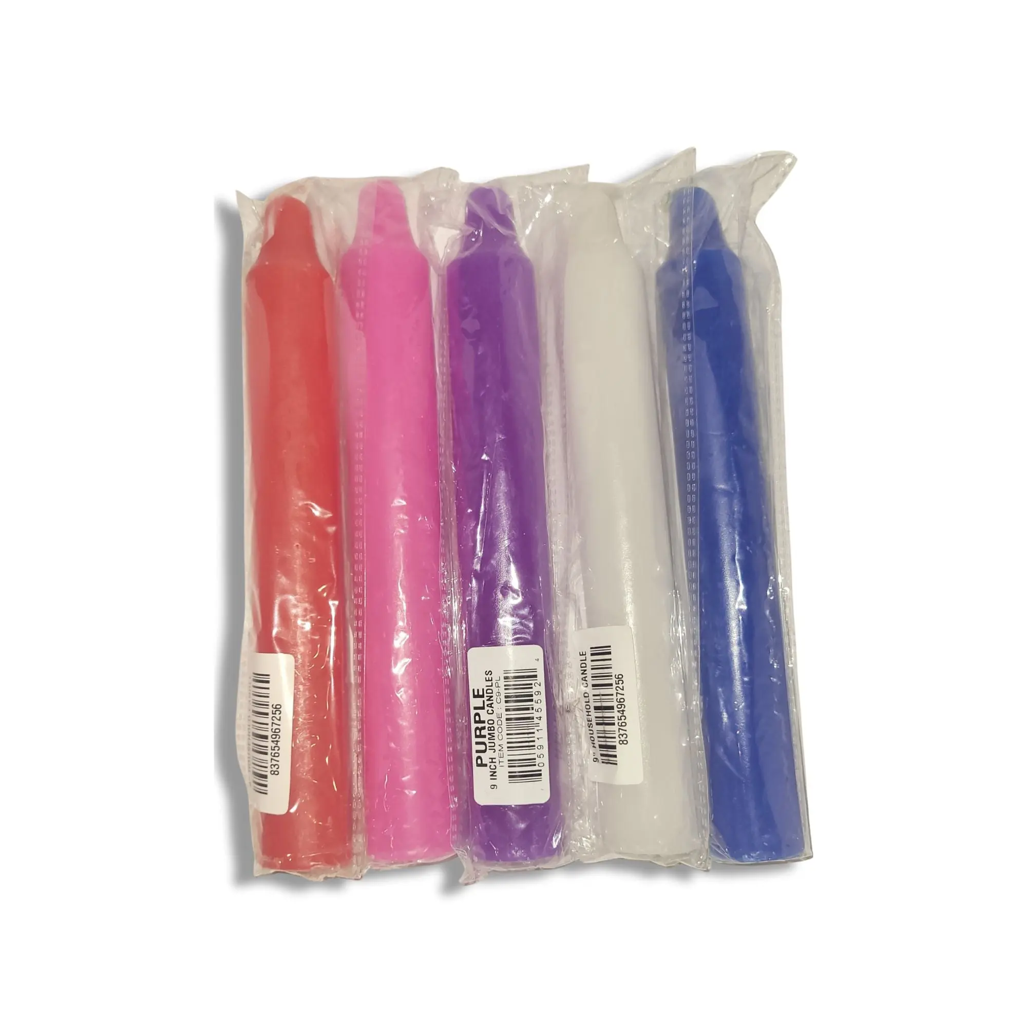 9" Jumbo Candles
