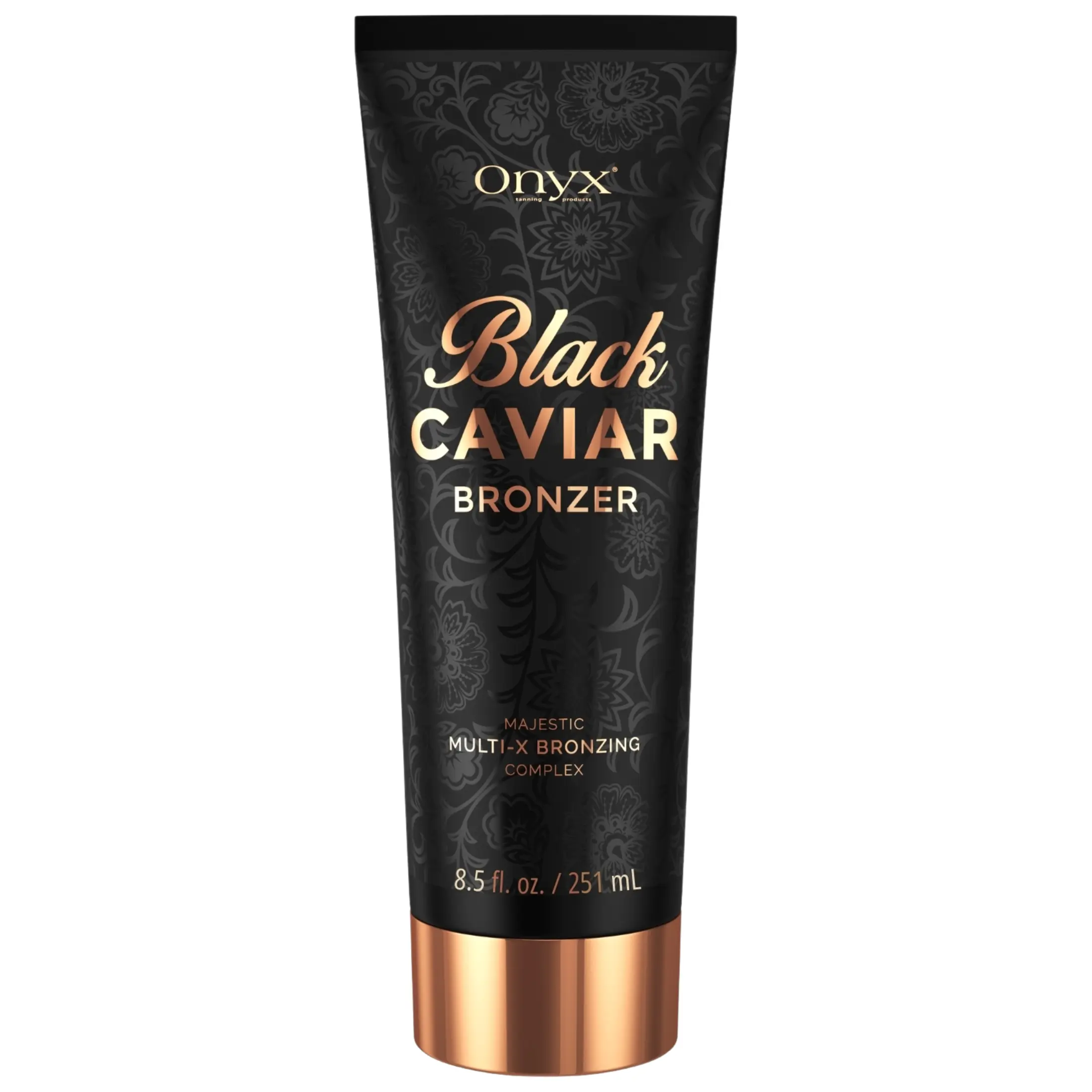 Onyx Black Caviar Ultra Dark Tanning Lotion | Bronzer for a Deep, Radiant Tan | Indoor & Outdoor Tanning