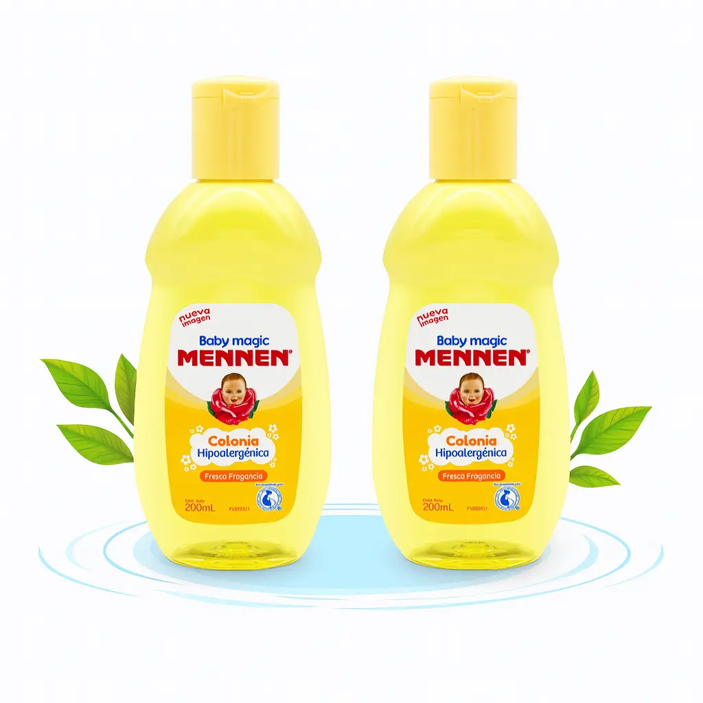 Mennen Cologne – 2-Pack, 200 ml Each (6.76 oz) | Alcohol-Free Unisex Fragrance for Adults & Babies