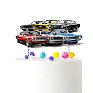 Classic Car Cake Topper