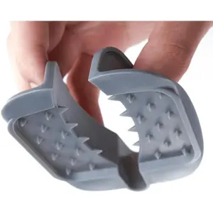 Safety Hand Guard for Mandoline Slicers - , Non-Slip Grip, Durable for Smooth and Safe Slicing of Fruits & Vegetables (Gray)