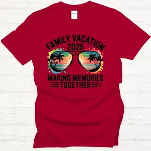 Family vacation t shirts 2025
