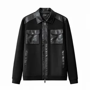 CrocEdge Dual-Fabric Zip Jacket BLACK