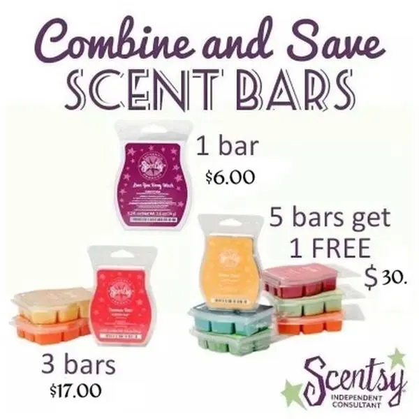 Scentsy Wax Bars Scentsy Wax Bars