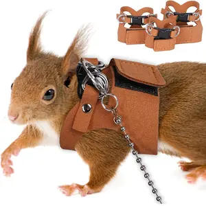 Pet Supplies Demon King Squirrel Chest Strap Traction Rope Training Supplies Chest and Back Set I-shaped