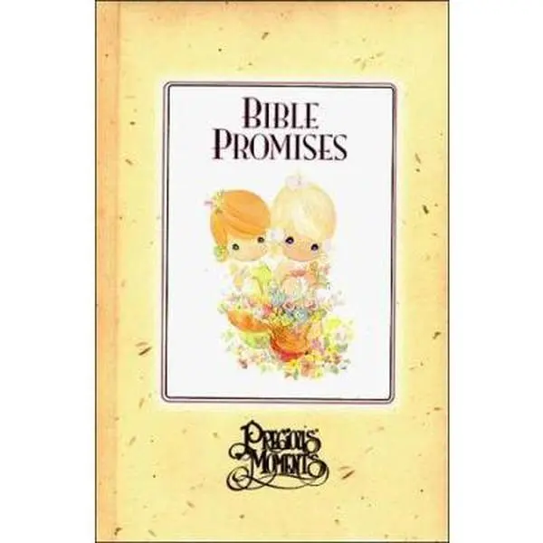 USED Book - Precious Moments Bible Promises by Samuel J. Butcher (Hardcover) - english