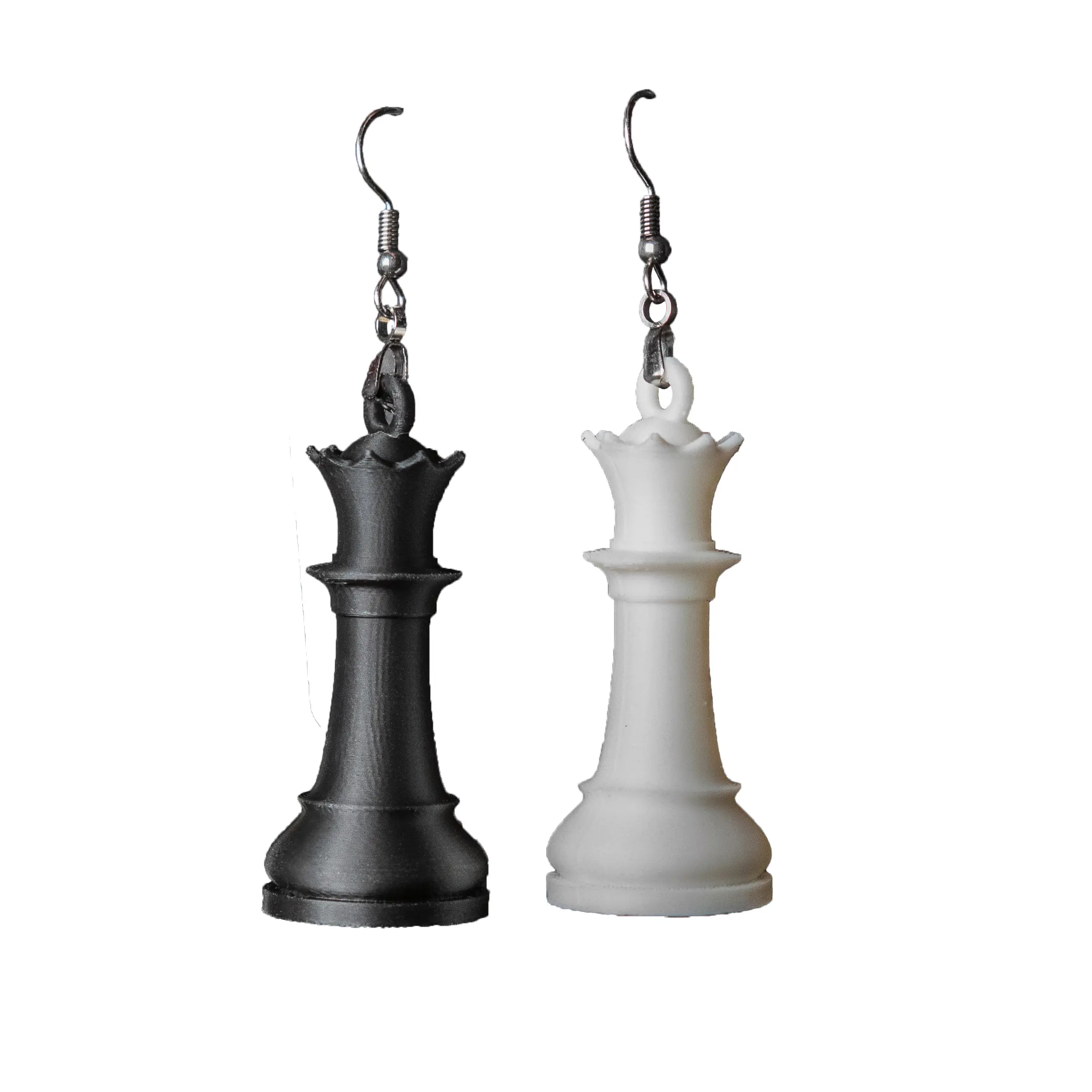 Chess Queen Earrings - Unique and Elegant Gift for Chess Enthusiasts
