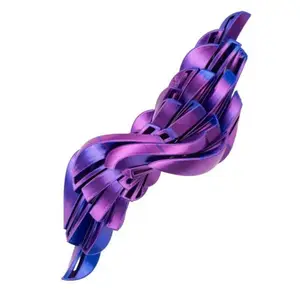 Gradient Hue 3D Printed Mechanical Fidget Toy, Smooth Touch Dynamic Stress Relief Artwork, Portable Desktop Leisure Decor for Indoor Use