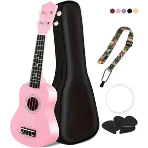 Ukulele for Beginners 21 Inch  in  Kit Beginner Professional Ukulele Including Straps, Strings, and Paddles ()
