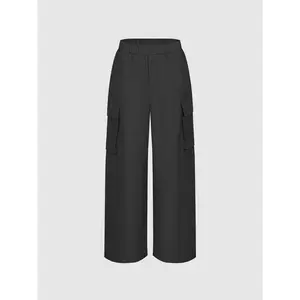 URBAN REVIVO Women's 2026 Urban Jeans - Comfortable Carrot Cut Jeans, Minimalist Streetwear Pants, Standard Sizes, Polyester-Cotton Lyocell Blend Fabric, Basic Plain Everyday Bottoms