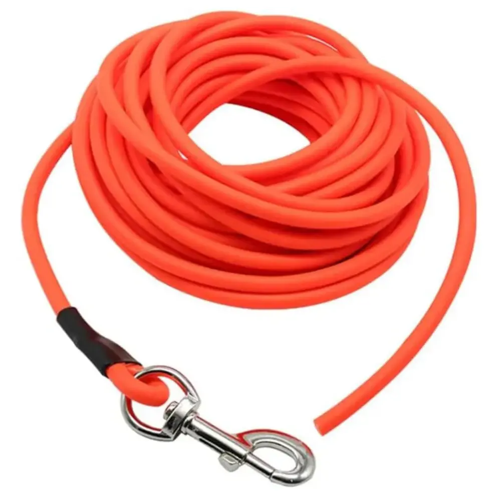 HuntEmUp 30ft Dog Training Check Cord, Heavy-Duty Tracking Leash Lead for Pet Outdoor Training & Recall