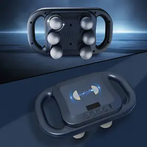 Belovedone Massage Gun Percussion Electric Massager Gun Deep Tissue 6-Head Handheld Pulse Fascia Gun Tool Muscle Pain Relief for Back, Leg, Neck, Body for Families and Friends