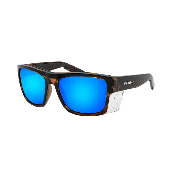 Tortoise Clutch Bomb - Polarized Ice Blue Mirror