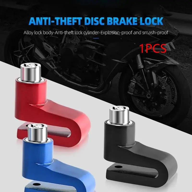 Motorcycle Lock Security Anti Theft Bicycle Motorbike Motorcycle Disc Brake Lock Motorcycle Locks Anti Theft Theft Protection for Scooter Safety Bike Lock