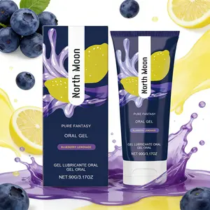 North Moon Pure Fantasy Oral Gel 90g | Blueberry Lemonade | Daily Oral Care, Gentle Moisturizing, Refreshing Non-Sticky