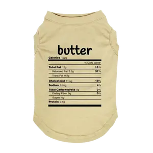 Thanksgiving Butter Recipe Dog Shirt - Perfect for Thanksgiving - Small to Large Dogs