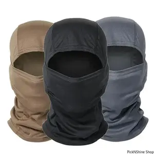Tactical Windproof Full-Cover Balaclava Ski Mask Protective Gear - Warm, Breathable Face Shield & Head Scarf for Skiing, Cold Weather Outdoor Activities