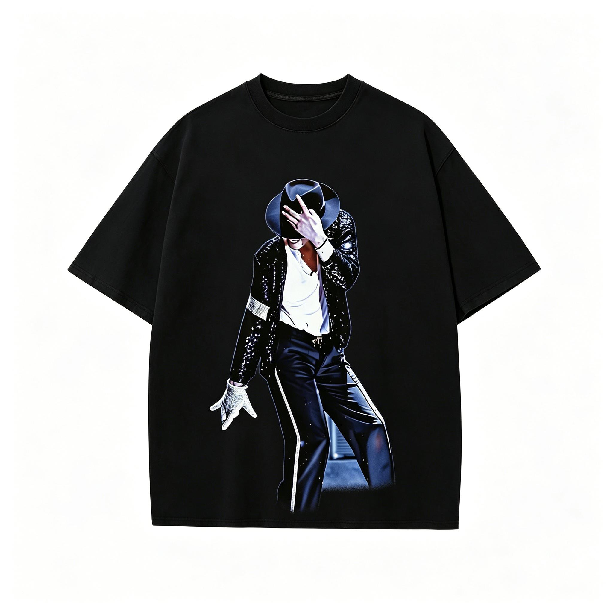 Michael Jackson Glove Graphic Tee Music MJ King of Pop T Shirt Gift for Fan Short Sleeve Mens Womens Vintage Streetwear Unisex Top funny graphic tee men’s trendy t-shirts deals humorous 90s streetwear covenant penny tees meme boyfriend good graphic